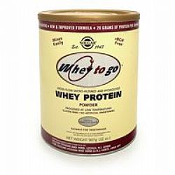 Solgar Whey to Go Protein Powder 907gr (Βανίλια)