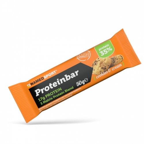 NamedSport Proteinbar 35% Cookies & Cream 50gr