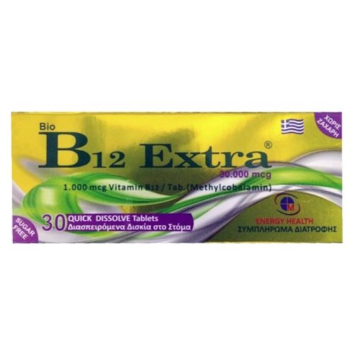 Medichrom Bio B12 Extra 1000mg 30tabs