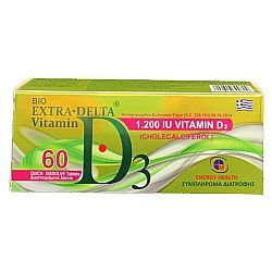 Medichrom Bio Extra Delta Vitamin D3 1200iu 60tabs
