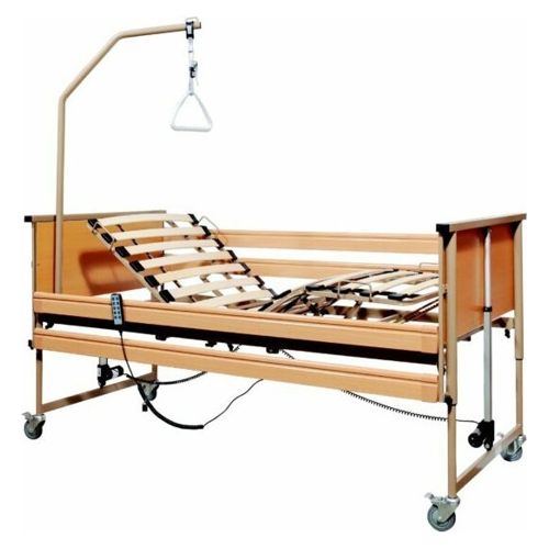 Mobiakcare Virgo Κρεβάτι Ηλεκτρικό Πολύσπαστο με Στρώμα, Κάγκελα & Αναρτήρα
