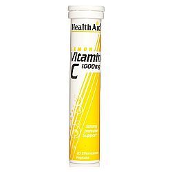 Health Aid Vitamin C 1000mg Lemon 20eff.tabs