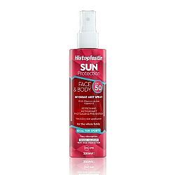 Heremco Histoplastin Sun Protection Invisible Mist Spray Face & Body SPF50 200ml