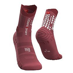Compressport V3 Trail Smart Pro Racing Socks Garmet Rose
