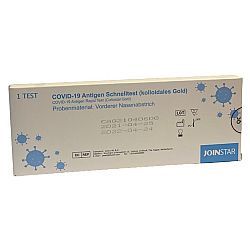 Joinstar Covid-19 Antigen Rapid Test (Colloidal Gold) Ρινικό Δείγμα 1τμχ