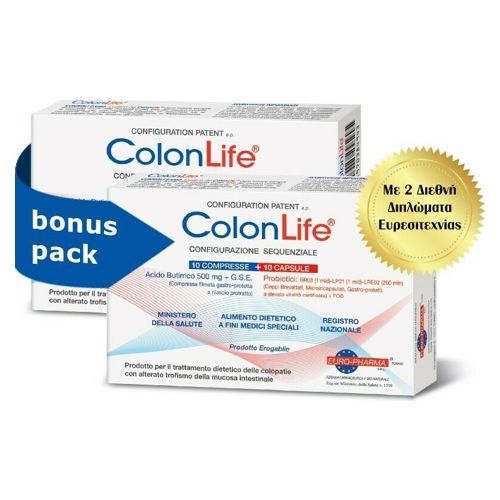 Bionat ColonLife 2*10tabs & 2*10caps (2packs)