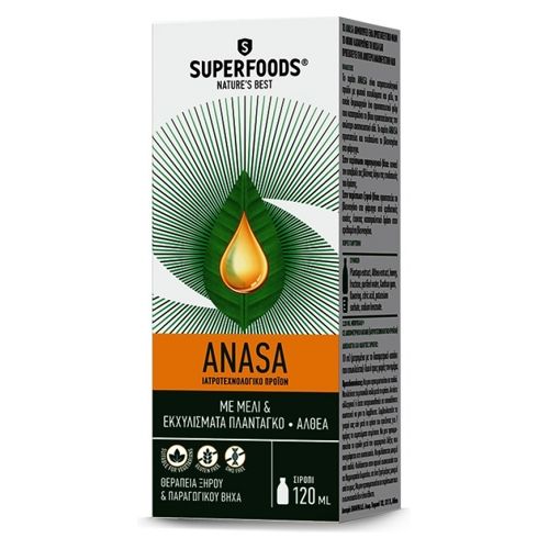 Superfoods Anasa Syrup 120ml