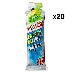 High5 Energy Gel Aqua Caffeine Citrus 20x66gr