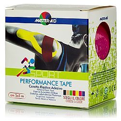 Master Aid Sport Performance Tape Ροζ 5cmx5m