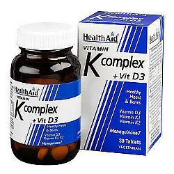 Health Aid Vitamin K Complex + Vit D3 30caps
