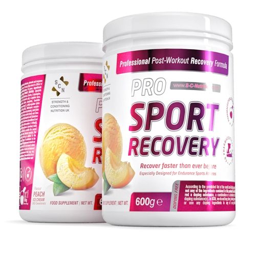 SCN Fast & Complete Sport Recovery 600gr Peach Ice Cream