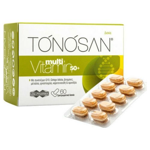 Uni-Pharma Tonosan MultiVitamin 50+ 60tabs