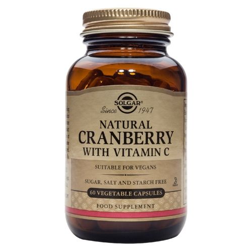 Solgar Natural Cranberry with Vitamin C 60caps
