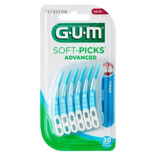 GUM Soft-Picks Advanced Μεσοδόντιες Οδοντογλυφίδες Small 30τμχ