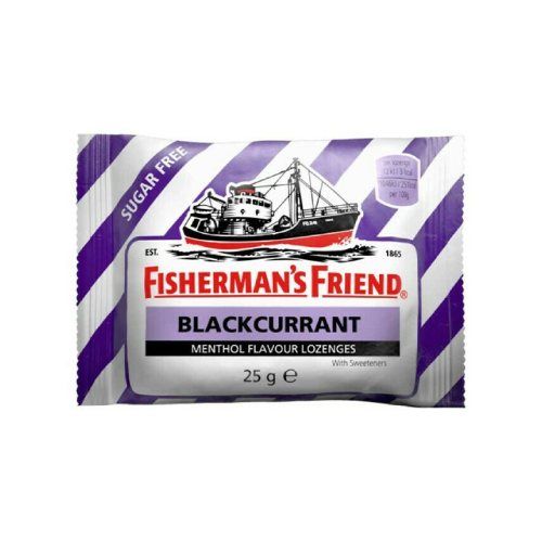 Fisherman's Friend Blackcurrant Καραμέλες Φραγκοστάφυλλο 25gr