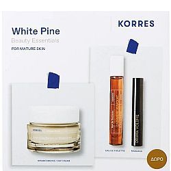 Korres Promo White Pine Κρέμα Ημέρας 40ml & Edt Cashmere Kumquat 10ml & Volcanic Minerals Mascara Drama Volume 4ml