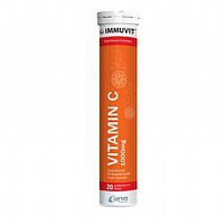 Leriva Immuvit Vitamin C 1000mg Πορτοκάλι 20 αναβράζοντα δισκία