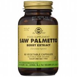 Solgar Saw Palmetto Berry Extract Συμπλήρωμα για την Υγεία του Προστάτη 60 φυτικές κάψουλες