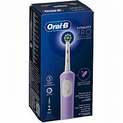 Oral-B Vitality Pro Ηλεκτρική Οδοντόβουρτσα Μωβ 1τμχ