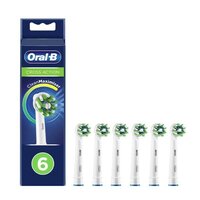 Oral-B Cross Action CleanMaximizer XL Pack Ανταλλακτικές Κεφαλές για Ηλεκτρική Οδοντόβουρτσα, 6τεμ