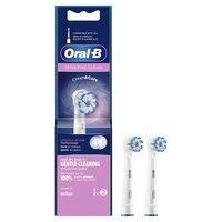 Oral-B Sensitive Clean Clean&Care Ανταλλακτικές Κεφαλές για Ηλεκτρική Οδοντόβουρτσα 2τμχ