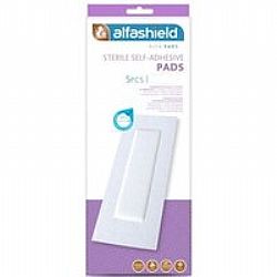 Alfashield Sterile Self-Adhesive Pads Αποστειρωμένα Αυτοκόλλητα Επιθέματα 9x30cm 5 Τμχ
