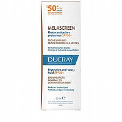 Ducray Melascreen SPF50+ Λεπτόρρευστη Αντηλιακή Κρέμα Κατά Των Κηλίδων 50ml