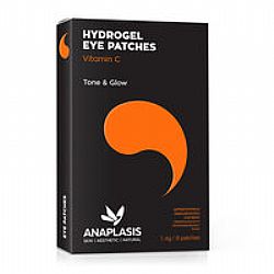 Anaplasis Eye Patches Μάσκα Ματιών με Βιταμίνη C – Τόνωση 8τμχ 