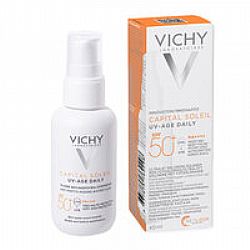 Vichy Capital Soleil UV-Age Daily Αντηλιακό Προσώπου Κατά της Φωτογήρανσης με SPF50+ 40ml