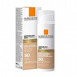 La Roche Posay Anthelios Age Correct CC Cream, Αντιγηραντική Αντηλιακή Κρέμα Προσώπου Με Χρώμα SPF50 50ml