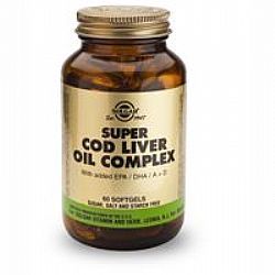 Solgar Super Cod Liver Oil Complex softgels 60s