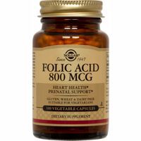 Solgar Folic Acid 800mg tabs 100s
