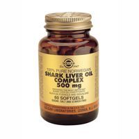 Solgar Shark Liver Oil Complex 500mg softgels 60s