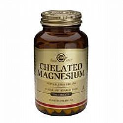 Solgar Chelated Magnesium 100mg tabs 100s