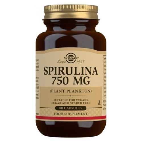 Solgar Spirulina 750mg tabs 80s