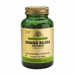 Solgar Ginkgo Biloba Leaf Extract veg.caps 60s