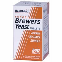 Health Aid Brewers Yeast 300mg tabs 240s