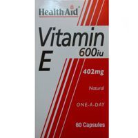Health Aid Vitamin E 600 I.U. 402mg capsules 60s