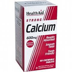 Health Aid Calsium Strong 600mg tabs 60s