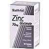 Health Aid Zinc Gluconate 70mg tabs 90s