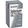 Health Aid Selenium 100mg With Vit E 400IU veg.caps 30s