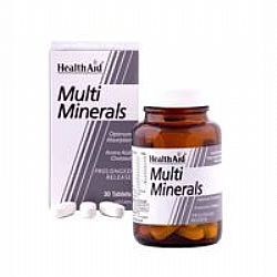 Health Aid Multi Minerals veg.tabs 30s