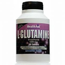 Health Aid L-Glutamine 500mg tabs 60s