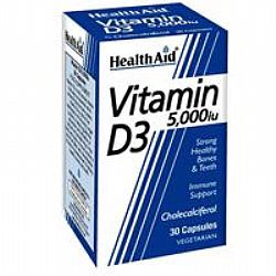 Health Aid Vitamin D3 5000IU tabs 30s
