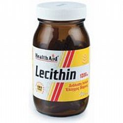 Health Aid Lecithin Gmo Free 1200mg capsules 50s