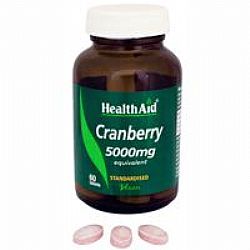 Health Aid Cranberry 5000mg veg.tabs 60s