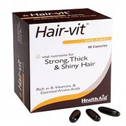 Health Aid Hair-Vit capsules 90s