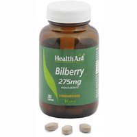 Health Aid Bilberry 275mg tabs 30s