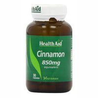 Health Aid Cinnamon 850mg capsules 30s