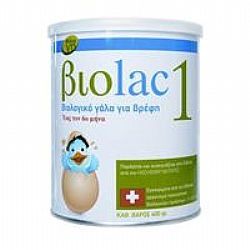 BIOLAC 1  400gr (Βιολογικό Γάλα για Βρέφη έως τον 6ο Μήνα)